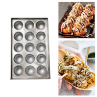 ACUAN TAKOYAKI ALUMINIUM (15 LUBANG)