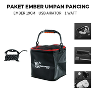 Ember Lipat Mancing Box Udang Umpan Pancing Hidup Tempat Wadah Ikan Udang Umpan Hidup BISA COD