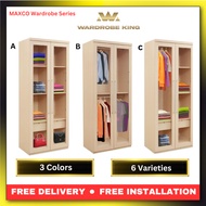 2.5ft MAXCO 2 With &amp; Without Top Open Door WD-Wardrobe King