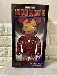 全新 Marvel Iron Man 3 Bearbrick Ironman be@rbrick