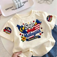 COD Boy T Shirt New Summer Children's Top, Cartoon Print T-shirt, sleeves with small cartoon pattern