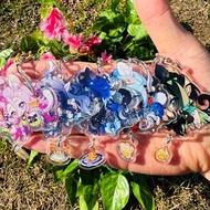 Game Genshin impact Flins Aino Lauma Nefer Ineffa Acrylic Pendant  Keychain Keyring Collection Cospl