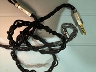 放售 95% 新 PW Audio The 1960s 4絞 (2pin 4.4mm) 行貨全套 及 PW 4.4母轉2.5公轉接線