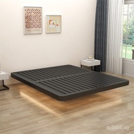 1.8New Iron Art Bed Sheet Thickened Simple Double Bed1.5m Reinforced Tatami Modern Bed with Floating