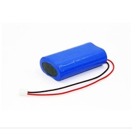 7.4 v 2200mah 2 wayar battery 18650 battery pack