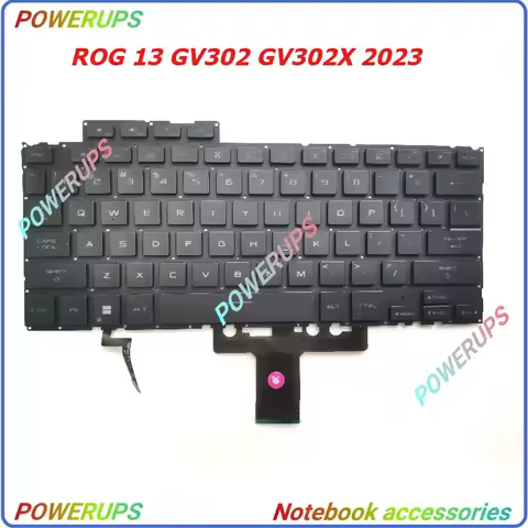 New Laptop US Backlight Keyboard For ASUS ROG 13 GV302 GV302X 2023
