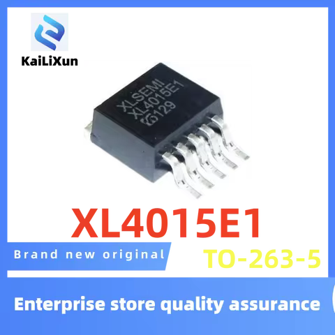 (5PCS) XL4015E1 XL4015 4015 Step-down Dc Power Converter Chip TO-263 Stable Quality