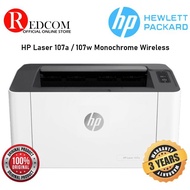 HP Laser 107a / 107w Monochrome Wireless ( 4ZB77A / 4ZB78A )