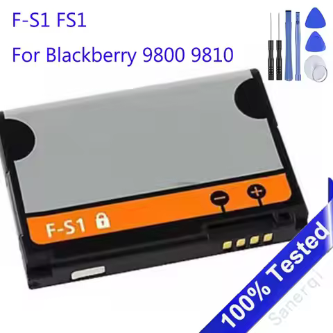 1270mAh F-S1 FS1 Replacement Mobile Phone Battery For Blackberry 9800 9810 High Quality batteries