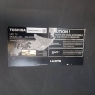 TOSHIBA 55L5550V 55" TV MAIN BOARD,POWER SUPPLY,TCON,WIFI CARD,SENSOR BUTTON,RIBBON CARD AND SPEAKER