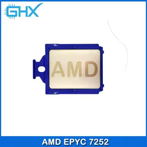 EPYC 7252 CPU 7nm 3.1GHz 8 Cores 16 Threads 64MB 120W DDR4 Socket SP3 FOR H11SSL i MZ01-CE1 H11DSI m