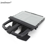 JaneDream ขาตั้งขวดเครื่องดื่มที่จับแก้วน้ำถ้วยน้ำพับได้สำหรับ VW Jetta Golf 4 Bora MK4 Audi A4L A5