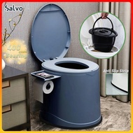 Portable Toilet Bowl Elderly Pregnant Women Adult Seat Toilet Indoor Commode Mangkuk Tandas Duduk Cangkung Jamban 便攜式馬桶