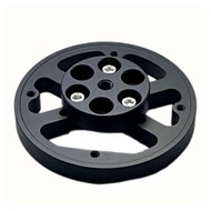 Optical Equatorial Mount Adapter Plate Black/Silver Color Randomly Supports EQ3EQ5 And Supports 3/8 