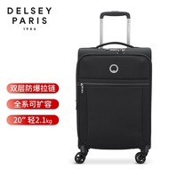 Delsey French Trolley Case Ultra-Light Boarding Case Suitcase Soft Cloth Case Suitcase Expandable Capacity 2256