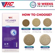 Vic Laner and Bravecto Chewable Tablets For Dogs 2-56KG to Get Rid of Fleas and Ticks