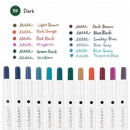Asaba Stationery - Zebra Clickart Marker Pens/ Marker Pen 0.6mm Dark Colors