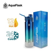 AquaFlask 22oz Thermos Water Bottle 304 Stainless Steel Leakproof Insulated Flask Tumbler