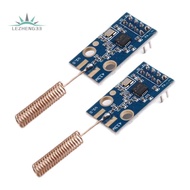 2Pcs CC1101 Wireless Module 433MHz Distance Transmission Board Wireless Transceiver Module