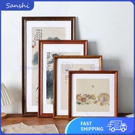 Solid Wood Picture Frame for Wall Hanging Picture Frame A3/A4 Outer Frame