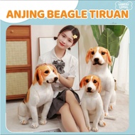 Realistic Stuffed Plush Dog Toys - Dalmatian, German Shepherd, Beagle & Rottweiler Dolls