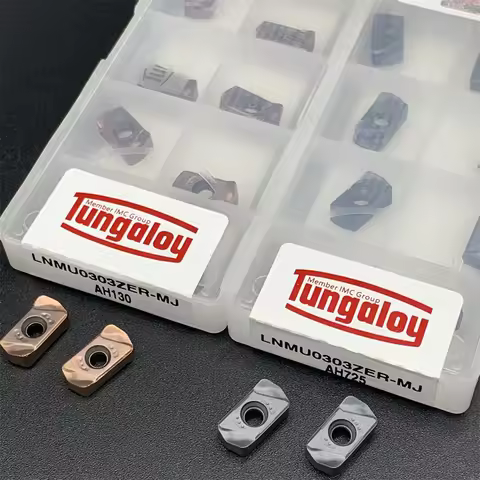 Turning insert LNMU0303ZER MJ AH130/AH725 carbide double-sided fast feed cutting insert cutting tool