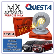 QUESTA FRONT BRAKE DISC ROTOR TOYOTA ESTIMA ACR50 VELLFIE ALPHARD ANH20 AGH30 GGH20 GGH30 HARRIER ZS