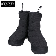 The North Face NF52470 黑色 x 黑色防水 VII Dyneema Nuptse 短靴，尺寸 28cm（二手）