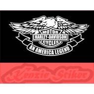Harley Davidson Sticker 30x15cm