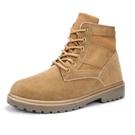 รองเท้าบูทหุ้มข้อผู้ชาย สไตล์ Dr.Martin (สีทราย)