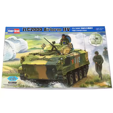 Hobby Boss 82434 1/35 Scale Model ZLC2000 Airborne IFV Chariot Assembly Tank Model Building for Mili