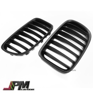 BMW E84 09-15 X1 Horizontal Bar Matte Black Grille Water Tank Cover Big Nose Guard