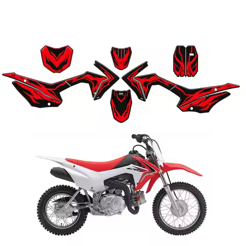 Sticker Decal For 2013-2018 CRF110 Dirt Pit Bike PPR Pit Pro Racing