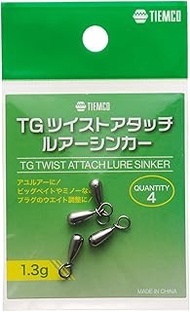 TIEMCO Tim Colours TG Twist Touch Lure Sinker, 0.05 oz (1.3 g)