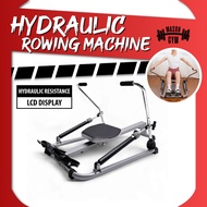 Rowing Machine Double Hydraulic Rower Machine Rowing Exercise Indoor Fitness Gym Equipment 划船机 Mason
