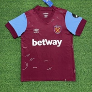 2324 West Ham Home Jersey Thai Version Training Jersey Football Jersey Sports League Club Leisure