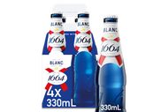 Kronenbourg 1664 - 小麥白啤酒 330ml x 4樽【新舊包裝隨機出貨】