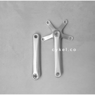 Crank arm set alloy BCD 130 folding bike folding bike bb box