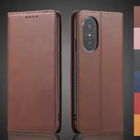 Magnetic attraction Leather Case for Huawei Nova 9 SE / Nova 9SE / Nova9 SE Holster Flip Cover Case