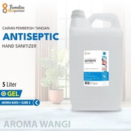 Hand Sanitizer Gel Putihan Antiseptic Variasi Aroma Segar 5 LIter