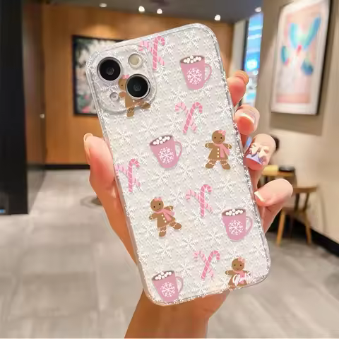 Phone Case For Realme C63 C65 C61 C55 C53 C75 14 13 12 11 10 9 Pro Plus 5G 9i 8i 8 With Christmas El