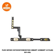 TOMBOL FLEXIBLE ON OFF VOLUME INFINIX X6725/X6725B/X6725C (SMART 10/SMART 10 PLUS) FLEXIBLE POWER BU