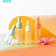 LAFAYE 7 Pcs Mini Dropper Bottle Set, Empty|Color Glass Essential Oil Vials, Multicolored 5ml/10ml/1