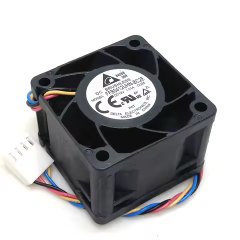 Delta 12V 1.01A 4028 40MM 4CM 40x40x28 mm 1U 2U Server Fan Big Power Cooling Fan FFB0412UHN-BC2E Wit