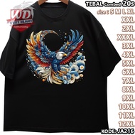 EAGLE T-SHIRT BIG SIZE CODE JA216 JUMBO 2XL 3XL 4XL 5XL 6XL 7XL 8XL 9XL 10XL 11XL 12XL