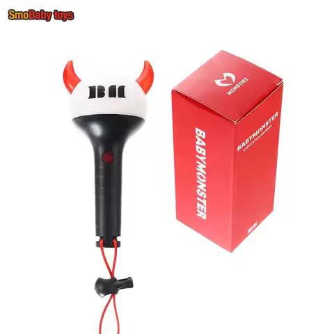 KPOP BABYMONSTER Mini Support Light Keychain Acrylic Support Stick Keyring Accessories RAMI AHYEON A