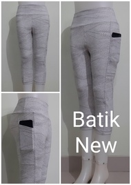 Legging Senam 7/8 Pinggang Tinggi/Legging Kantong 7/8 High Waist/Legging Sport High Waist