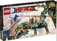 樂高 LEGO 70612 Ninjago 旋風忍者 綠忍者機甲巨龍（絕版品)