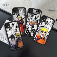 Naruto hp Clear Plating Casing for OPPO Reno Find Narzo 20A A31 A91 N53 A74 4 X3 5i 6 6i N63 10 10A 