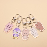 KPOP TXT Cute Cartoon Keychain Acrylic Keychain Bag Pendant